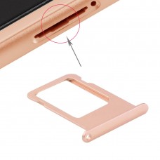 La bandeja de tarjeta de 6s iPhone Plus (de oro rosa)