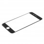 Передний экран Наружный стеклянный объектив для iPhone 6S Plus (черный)
