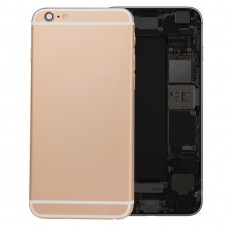 ბატარეის უკან საფარის ასამბლეის Card Tray for iPhone 6 იანები Plus (Gold)
