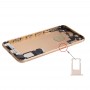 חזרה סוללת עצרת כיסוי עם כרטיס מגש עבור 6s פלוס iPhone (זהב)