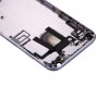 Vollständige Gehäuse rückseitige Abdeckung mit Power-Knopf und Volumen-Knopf-Flexkabel für iPhone 6 (grau)