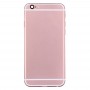 Full Housing Back Cover with Power Button & Volume Button Flex Cable for iPhone 6(Rose Gold)