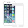 10 st för iPhone 6 frontskärm Yttre glaslins (vit)