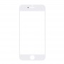 10 PCS para la pantalla del iPhone 6 Frente lente de cristal externa (blanco)