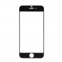 10 PCS na ekranie iPhone 6 zewnętrzna przednia soczewka szklana (biały)