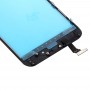 Панел с едно докосване с преден LCD екран Bezel Frame & ЗЗД оптически прозрачен Лепило за iPhone 6 (черен)
