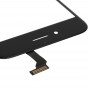 10 Sztuk 2 w 1 Dla iPhone 6 (Ekran przedni zewnętrzny obiektyw ze szkła zewnętrznego + flex Cable) (czarny)