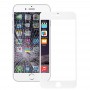 Frontskärm Yttre glaslins med främre LCD-skärm Bankram & OCA Optiskt klart lim för iPhone 6 (vit)