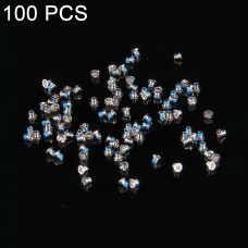 100 PCS LCD Metallplatten Schrauben für iPhone 6
