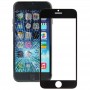 Frontscheibe Äußere Glasobjektiv für das iPhone 6 (schwarz)