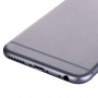 5 en 1 para iPhone 6 (contraportada + bandeja de tarjeta + Tecla de volumen Control + Poder + Botón Mute vibrador Key) montaje completo de la Vivienda (gris)
