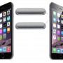 Originální ovládání hlasitosti Tlačítko pro iPhone 6 a 6 Plus (šedá)