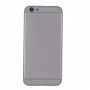 6 v 1 pro iPhone 6 (Zadní kryt + Card Tray + Hlasitost Control Key + Power + Mute spínač vibrátor Key + nápis) Full Sestava pouzdra Cover (Grey)