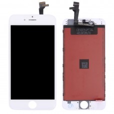 LCD Screen and Digitizer Full Assembly with Frame for iPhone 6(White) 