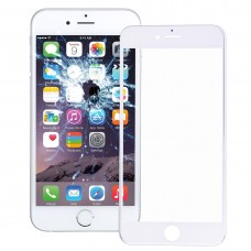 2 in 1 per iPhone 6 (schermo anteriore esterno della lente di vetro + telaio) (bianco)