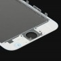 2 en 1 pour iPhone 6 (écran avant verre extérieur objectif + monture) (Blanc)