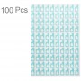 100 PCS auriculares Anillo parche adhesivo para iPhone 6