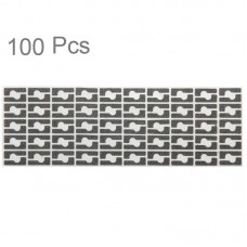 100 PCS for iPhone 6 Audio Power Iron Stick Cotton Pads 