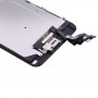 液晶屏和数字转换器的完整装配有前置摄像头的iPhone 6加号（黑色）