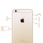 4 in 1 for iPhone 6 Plus (Card Tray + Volume Control Key + Power Button + Mute Switch Vibrator Key)(Gold)