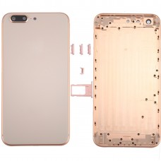 5 w 1 Pełna Assembly Metal pokrywa obudowy z występowaniem Imitacja i8 Plus dla iPhone 6 Plus, w tym Back Cover & tacy karty i regulacja gło 