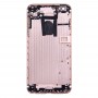 Copertura posteriore alloggiamento pieno con Power Button & tasto del volume di cavo della flessione per iPhone 6 Plus (oro rosa)