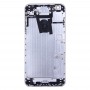 Full Housing Back Cover with Power Button & Volume Button Flex Cable for iPhone 6 Plus(Silver)