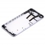 Full Housing Back Cover with Power Button & Volume Button Flex Cable for iPhone 6 Plus(Silver)