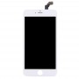 10 kpl LCD-näyttö ja digitoiva edustajiston Frame iPhone 6 Plus (valkoinen)