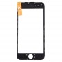 フロントLCD画面ベゼルフレーム＆iPhone 6 PlusのOCA、光学的に透明な接着剤付きフロントスクリーン外側ガラスレンズ（ブラック）