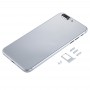5 az 1-ben Full Metal Assembly házfedél Megjelenése utánzatok i8 Plus iPhone 6 Plus, beleértve a Back Cover & kártyarésnél & Volume Control Key & Power gomb és némító kapcsolóval vibrátor Key, nincs fejhallgató-csatlakozó (ezüst)