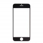 10 PCS für iPhone 6 Plus Frontscheibe Äußere Glaslinse (schwarz)