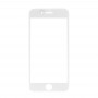 10 PCS na ekranie iPhone 6 Plus zewnętrzna przednia soczewka szklana (biały)