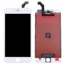 LCD Screen and Digitizer Full Assembly with Frame for iPhone 6 Plus(White) 