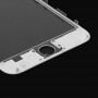 Pantalla frontal lente de cristal externa con pantalla LCD frontal del capítulo del bisel para el iPhone 6 Plus (blanco)