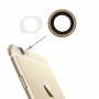 10 Pairs / Set Rear Camera Lens Ring + Flashlight Bracker for iPhone 6 Plus & 6s Plus (Gold)