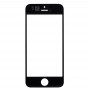 für iPhone SE Frontscheibe Äußere Glaslinse (schwarz)