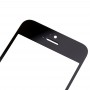 для iPhone SE Передній екран Outer скло об'єктива (чорний)