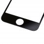 Pantalla para iPhone SE Frente lente de cristal externa (Negro)