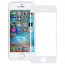 for iPhone SE Front Screen Outer Glass Lens(White) 