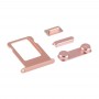 Side Buttons + SIM Card Tray for iPhone SE(Rose Gold)