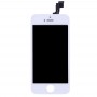 液晶屏和数字转换器完全组装的iPhone SE（白色）