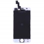 10 PCS LCD ekraan ja Digitizer Full Assamblee iPhone SE (valge)