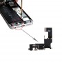 Original დატენვის პორტი + აუდიო Flex Cable for iPhone SE (Black)