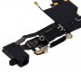 Оригинальный порт зарядки + Audio Flex кабель для iPhone SE (черный)