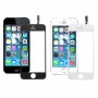5 PCS Negro + 5 PCS blancas para el iPhone 5S 5C y el panel de tacto Flex Cable