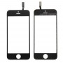 5 PCS Negro + 5 PCS blancas para el iPhone 5S 5C y el panel de tacto Flex Cable