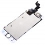 מסך 10 PCS LCD ו Digitizer מלא עצרת עם חזית מצלמה עבור iPhone 5S (לבן)