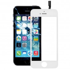 Touch Panel with Front LCD Screen Bezel Frame & OCA Optically Clear Adhesive for iPhone 5S(White) 