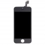 מסך 10 PCS LCD ו Digitizer מלא עצרת עבור iPhone 5S (שחור)